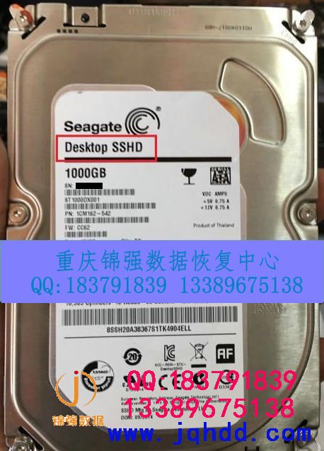 希捷ST1000DX001-1CM162 SSHD不认盘恢复成功案例